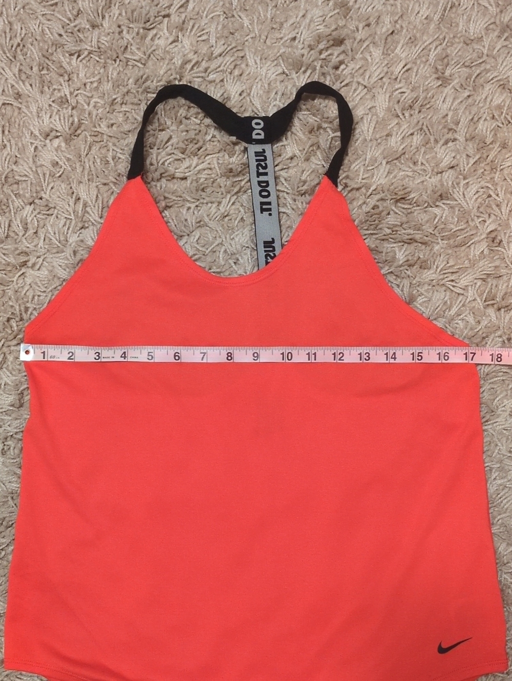 Nike Dri-Fit Red Racerback Workout Top - Picture 5 of 6